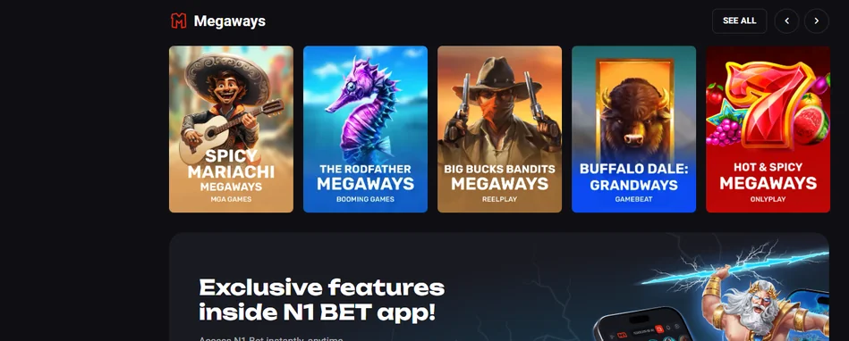 Download N1 Bet app